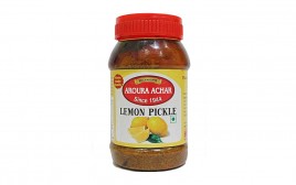 Aroura Achar Lemon Pickle   Plastic Jar  400 grams